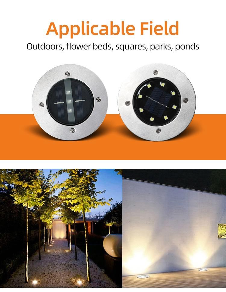 Uplight Outdoor DMX Round LED Underground Light