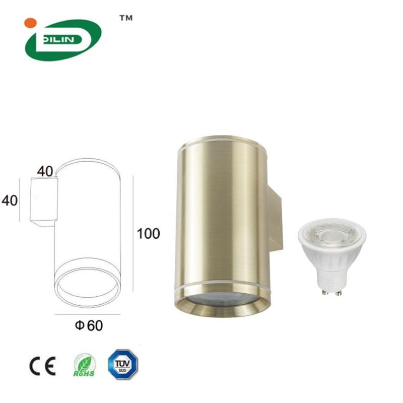 Aluminum Outdoor Cylinder up Down LED Lamp Fixture Wall Lighting Waterproof Wall Light Washer Sconce Lights