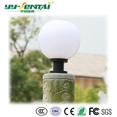 Outdoor Waterproof 5W Solar Pillar LED Street Lamp Wall Lamp.