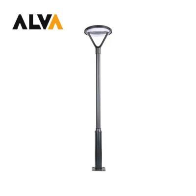 Optically Controlled Solar LED Bollards Round Waterproof Street Light