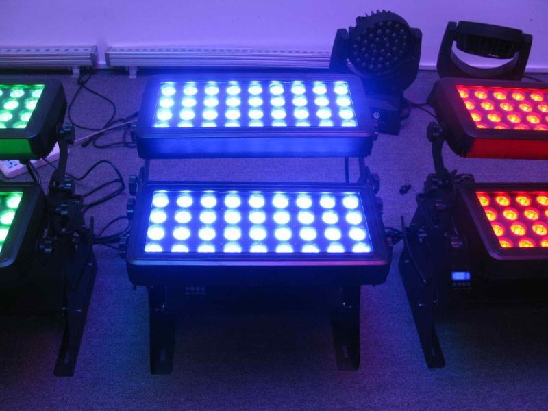 2*108*1W/3W /180*9W RGB 3in1 LED Stage Wall Washer Light