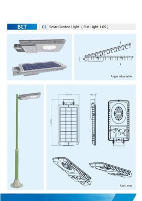 Outdoor LED Light 6W-100W Integrated Solar Street Light with Remote Control Jazz