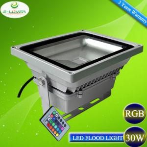 High Power Epistar IP65 Waterproof 30W RGB Floodlight