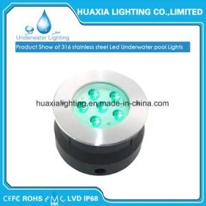 18W LED Recessed Inground Light for Underwater Underground