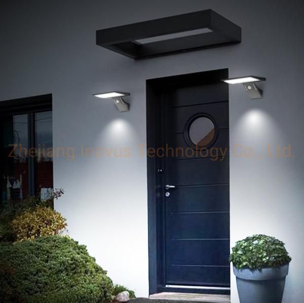 Weatherproof LED Solar Motion Sensor Security Wall Light for Outdoor