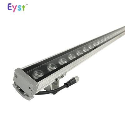 AC220V DC12V Building Facade Lighting RGB 24W LED Wall Washer Light Fixtures