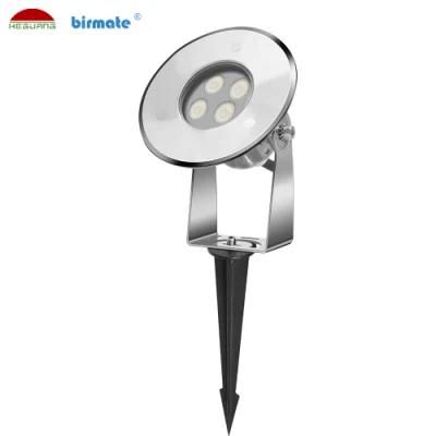 3W LED Underwater Light SS316L Stainless Steel LED Ground Light Pool Lighting