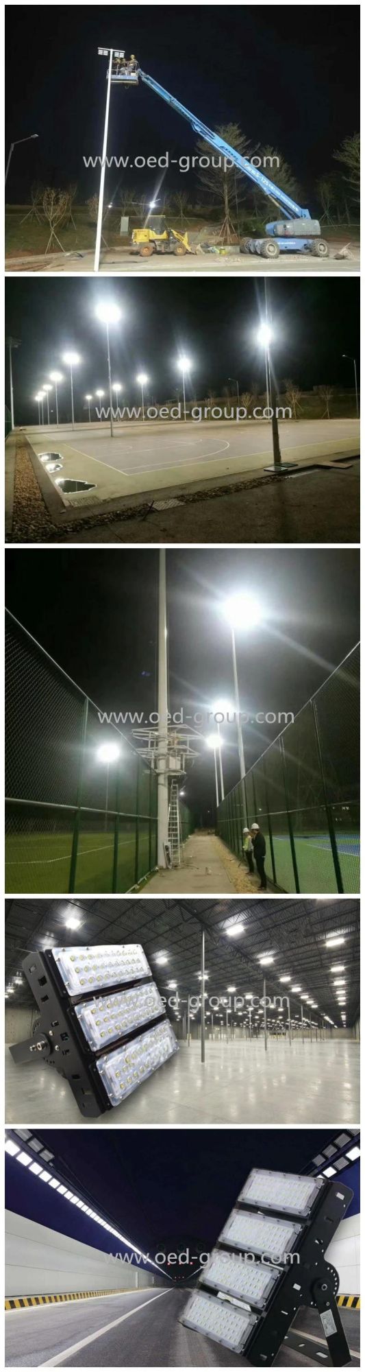 Waterproof High Power LED Light with AC85-265V 3030SMD Module LED Flood Light 1000W