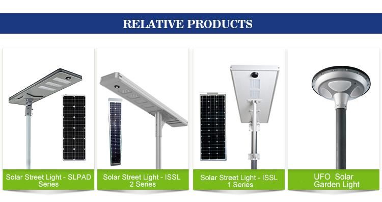 100W Die Cast Aluminum Lanterns Split LED Solar Street Light