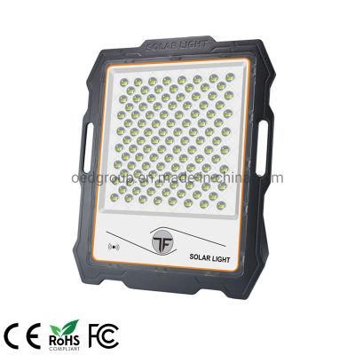 IP67 Portable with Optical Sensor and Motion Sensor 300W Solar Power LED Flood Light