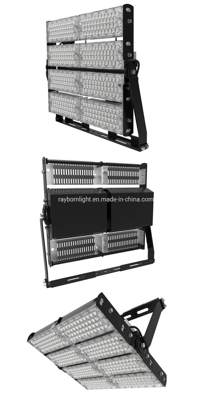 500W 600W 800W 1000W 1400W LED Flood Light 160-170lm/W for Outdoor Football Court