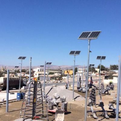 Best Selling 60W 80W Split Remote-Control LED Street Light High Quality Outdoor Solar Lamp 8m Poles