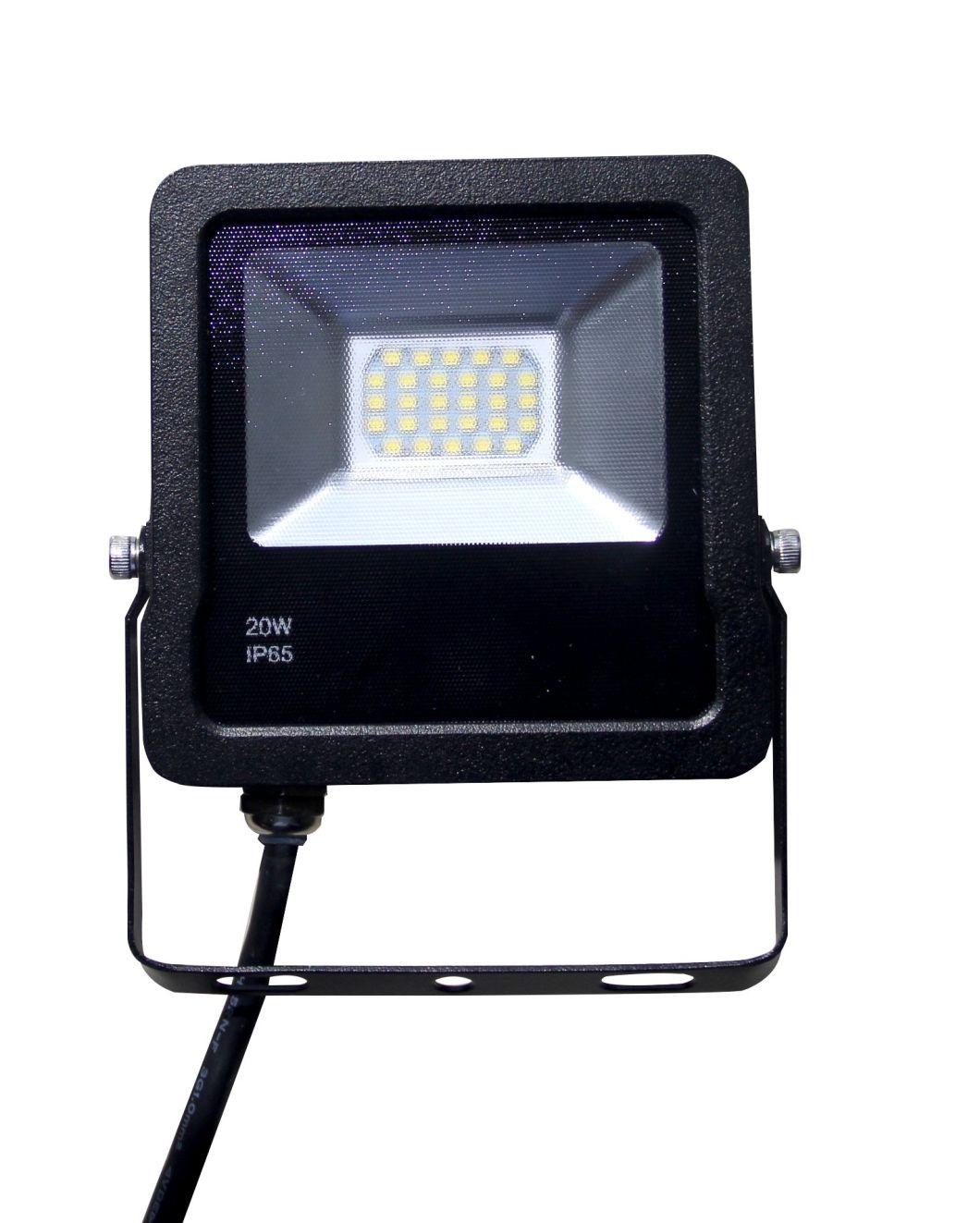 IP65 LED Flood Light High Lumens Good Qualtiy with Bright Sensor CB ENEC