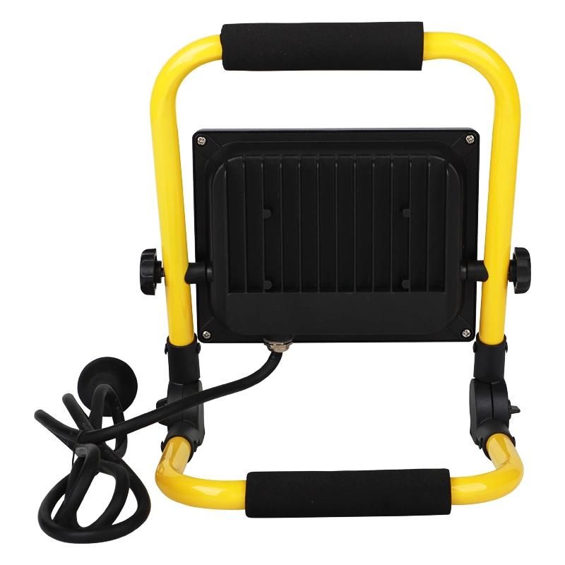 30W LED Flood Light with Cable and Plug IP65 Outdoor LED Flood Light