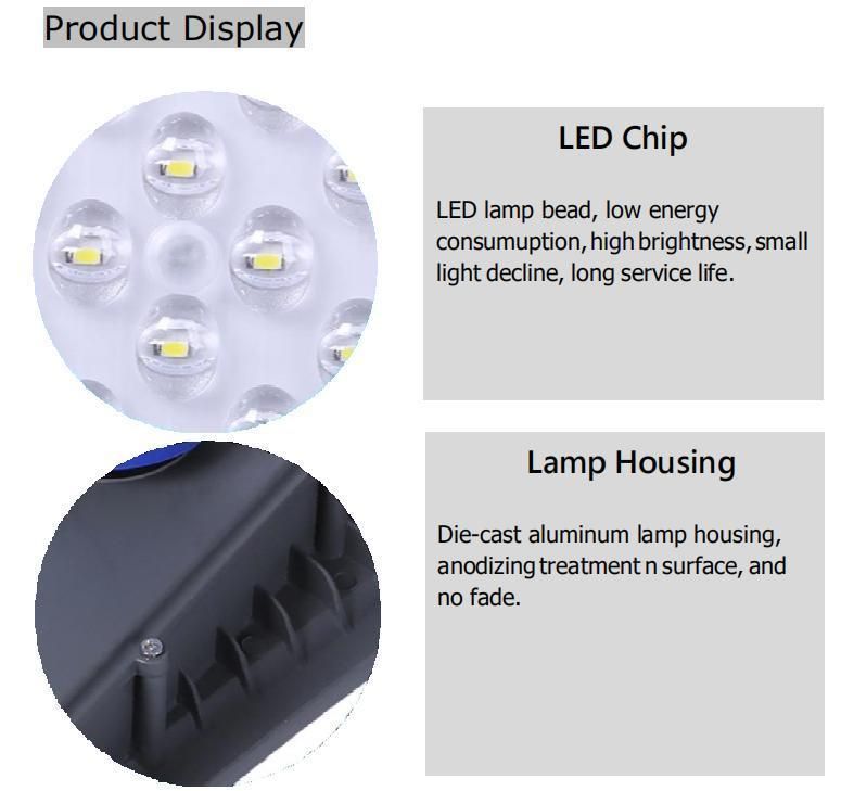 High Lumens LED Lighting Outdoor DC Street Light LED Street Light IP66 50W 100W 150W 220W -30 - 45 AC 30000 Aluminum Alloy