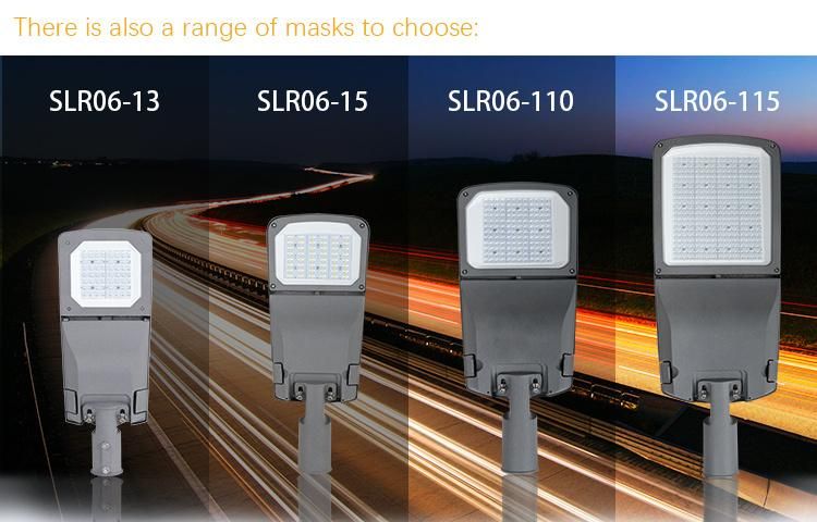 High Brightness 130/160 Lm/W Street Light Outdoor LED Smart Lighting IP65 Light