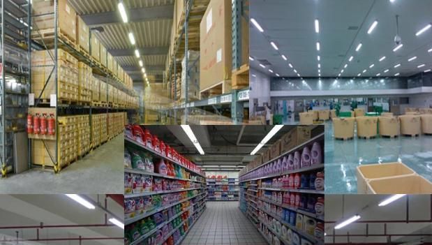 Waterproof LED Tube Linear Lamp Industrial Light with CE Saso LVD Certification