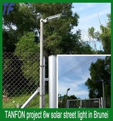 6W-80W High Lumen All in One Solar Street Light