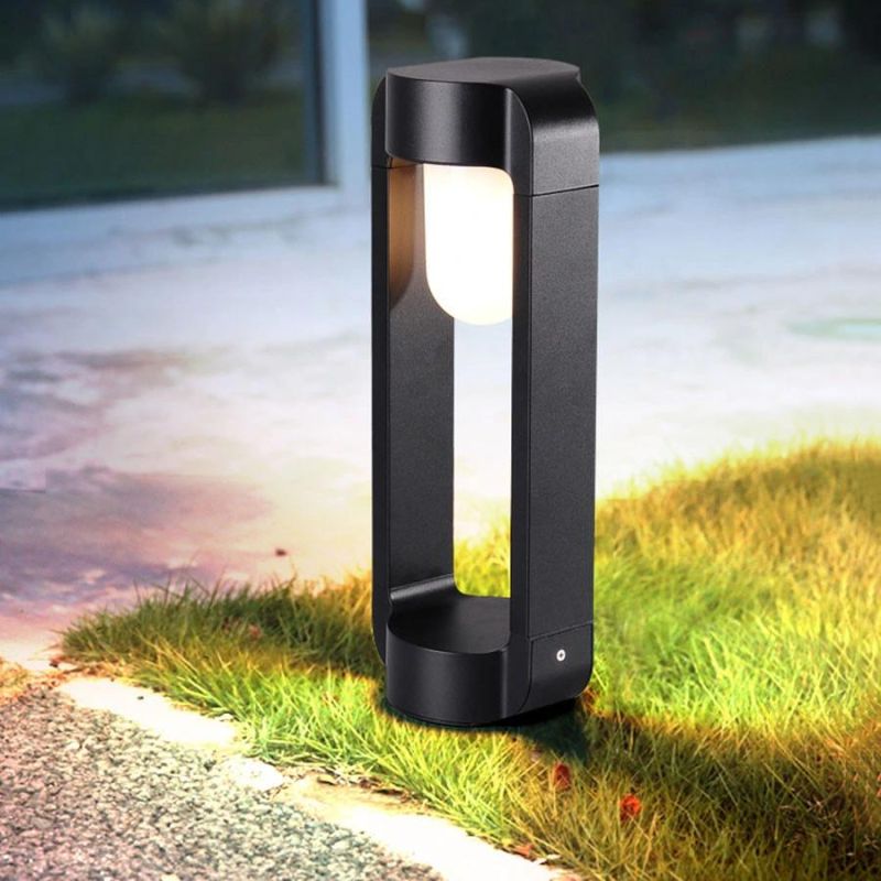 Solar Powered Battery LED Lawn Garden Road Street Lamp