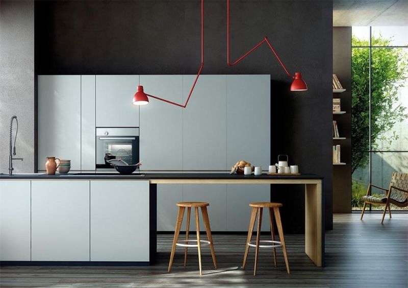 System C Creative Industrial Style Ceiling Lamp Retro Long Pole Living Room Multi Head Chandelier