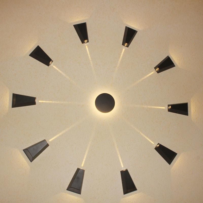 IP55 Aluminium Product Waterproof Wall Light Fixture Outdoor Balcony Outdoor Wall Light (WH-HR-18)