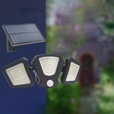 Solar Body Sensor Lamp Outdoor Integrated Garden Lamp Intelligent Rechargeable Wall Lamp Garage Lighting Wholesale