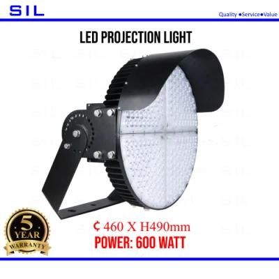 600 Watt High Mast Sport Field Stadium Football Floodlight Waterproof Outdoor 600W Flood Light for Tennis Court