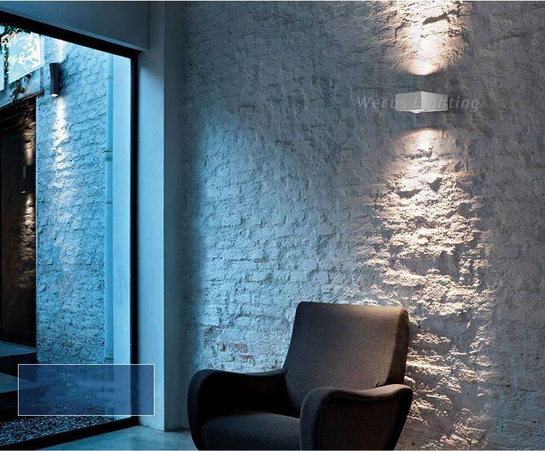 Outdoor Waterproof Fashion Wall Lamp High-End Aluminum Wall Sconce (WH-HR-12)