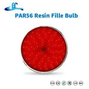 High Lumen Resin Filled RGB PAR56 DC12V Flat IP68 LED Wall Mounted Pool Lamp with Ce RoHS