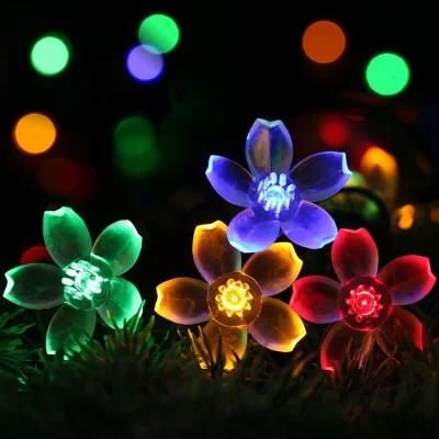 Colorful Christmas Decoration Light with Solar Power LED String Light