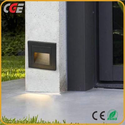 Warm Lighting Nightlight LED Step Deck Garden Light Outdoor IP55 Recessed Stairs Pathway Stainless Steel Wall Yard Light