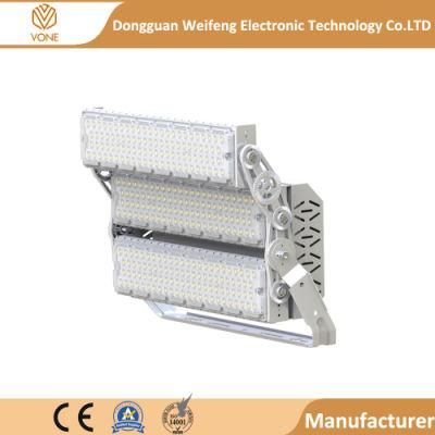 Light Weight Fin Structure LED Outdoor Flood Light for High Mast Lighting of High Power 240W 480W 960W