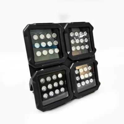 Patented Outdoor Lighting Flood Lights IP66 Waterproof 12W 24W 48W DMX512 Control RGB Color LED Flood Light