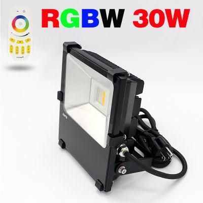 2019 Newest RGB 30W LED Flood Light, 5 Years Warranty RGB LED COB Flood Light
