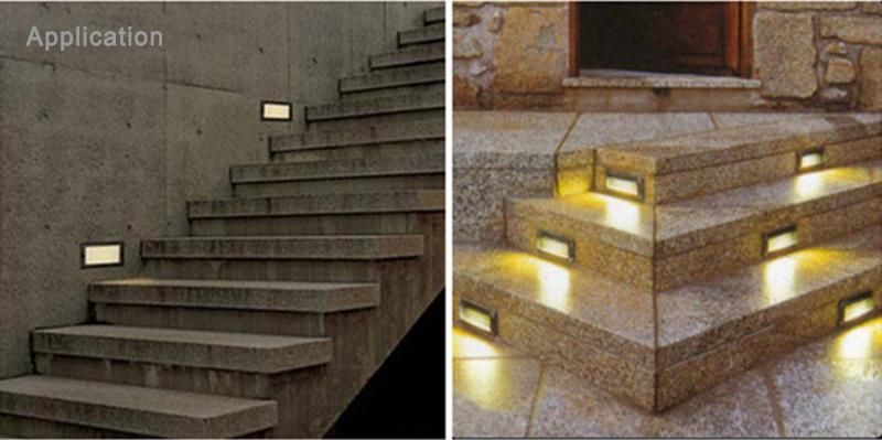 Garden Light IP65 Waterproof Step Lamp Exterior LED Wall Step Lighting LED Wall Lamp LED Wall Light Distributor