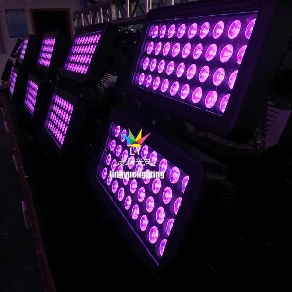 Outdoor DMX 72X12W LED City Color Light Wall Washer