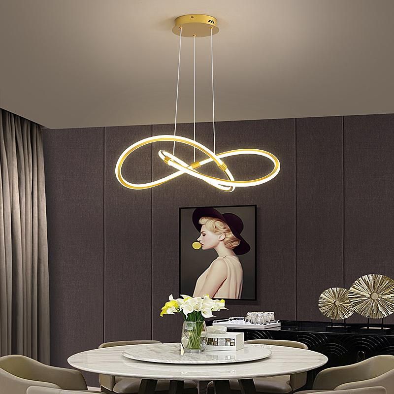 2022 New Product Hot Selling Gold Modern Chandelier Bedroom Pendant Light