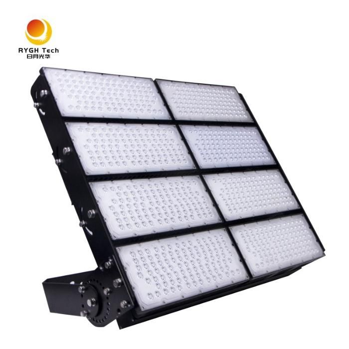 Rygh 2000W Municipal High School Football Field LED Stadium Light Fixtures Solutions