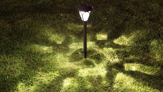 in Stock Outdoor Waterproof Smart Garden Lights LED Patio Solar Powered Floor Lights for Garden