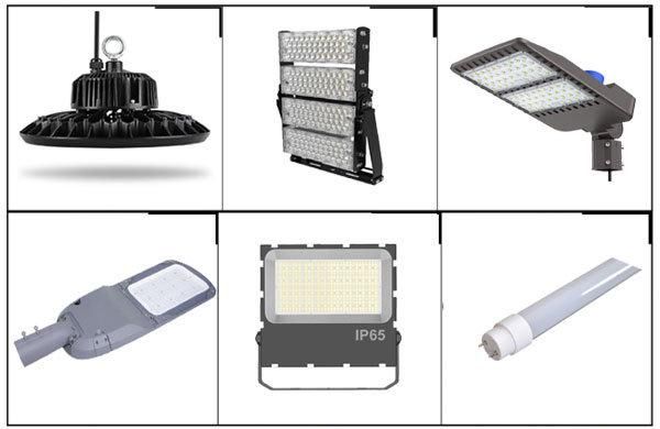 Outdoor LED Luminaires Project 50W 60W/80W/100W/120W/150W/200W/250W/300W Area Parking Lot Shoe Box LED Street Light for Public Outdoor Square Highway