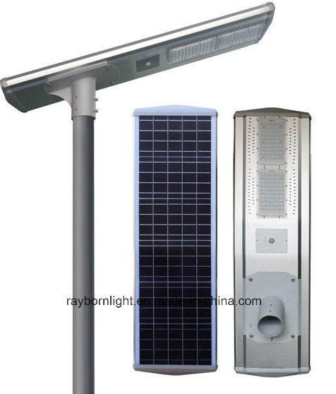 Integrated All in One Smart Sensor IP65 80W Solar LED Street Light Solar Lighting