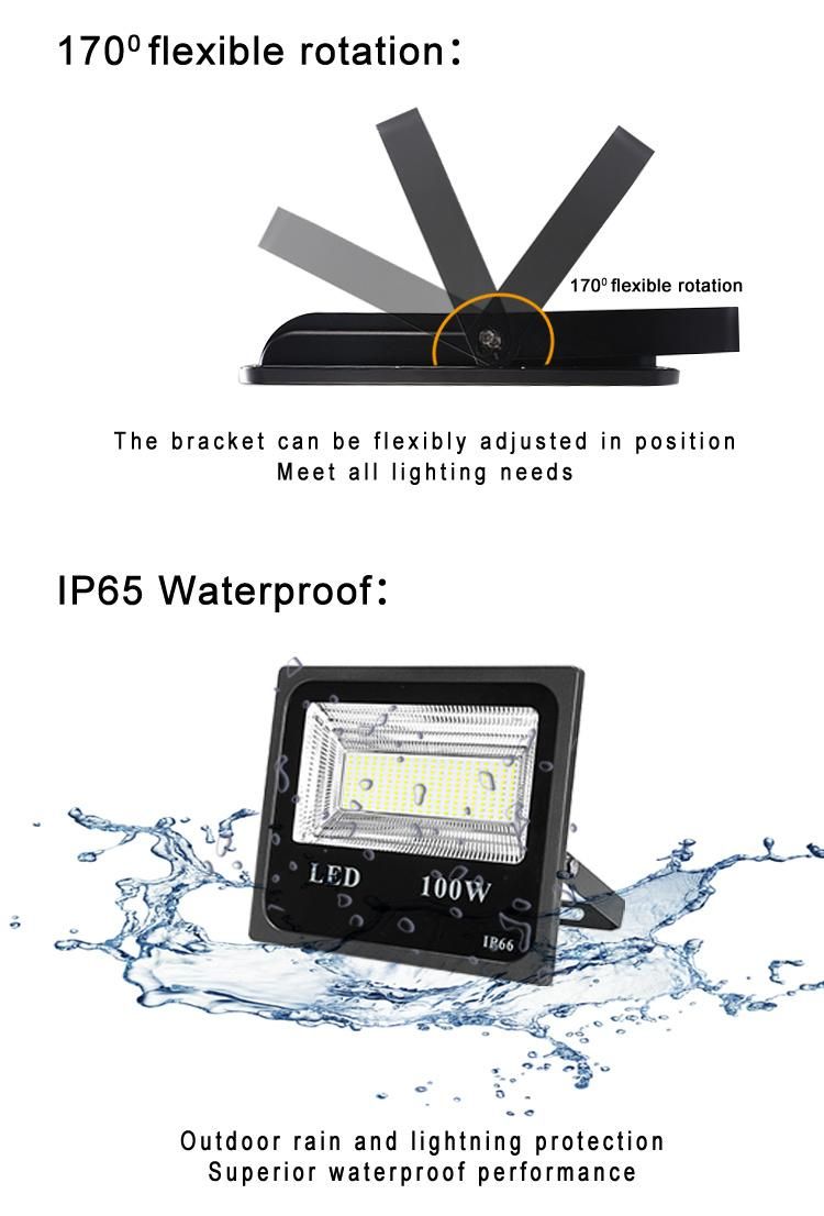 10W Efficient Heat Dissipation LED Floodlight Outdoor