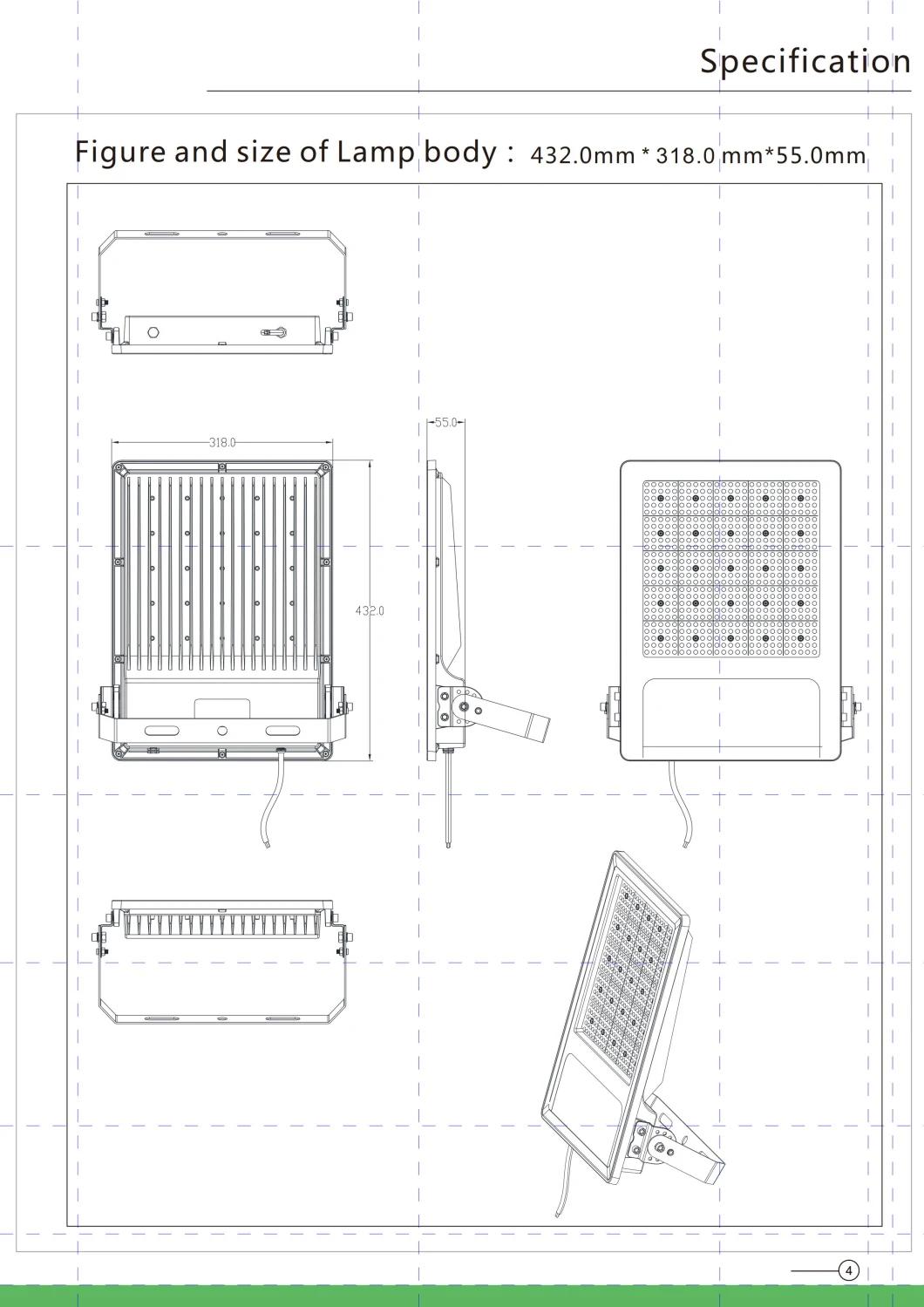 300W LED Lights Outdoor IP65 Commercial Grand Landscape Lighting Pathway Lights