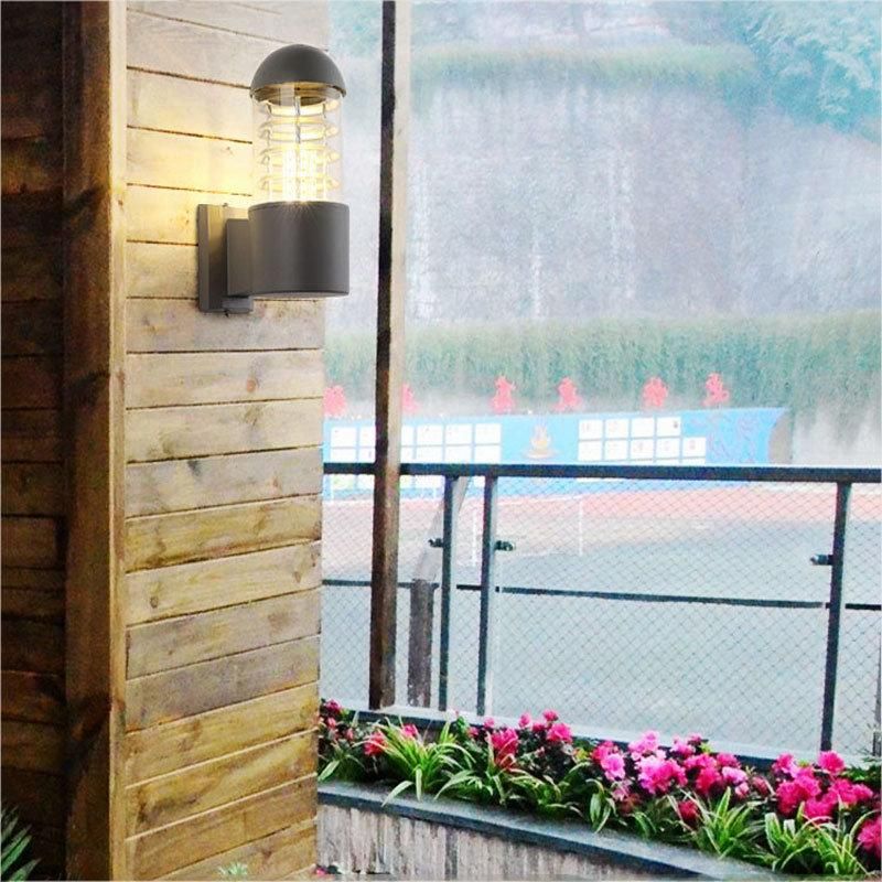 Decoration Waterproof Outdoor Lighting E27 Modern Wall Outdoor Sconce Light (WH-HR-28)