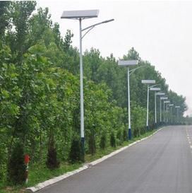 4m LED Outdoor Solar Street Light with 9W Lamp
