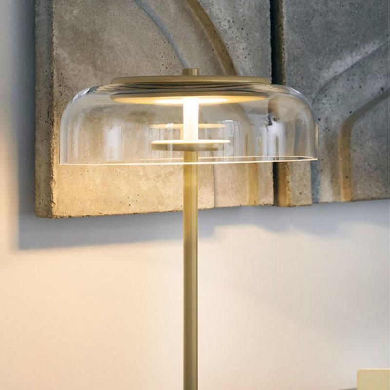 2022 High Quality Nordic Retro Metal Floor Lamp Glass Vertical Corner Sofa LED Table Lamp