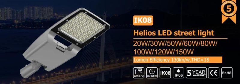 China Professional LED Light Manufacture 150 Watt 30W 40W 50W 60W Street Light