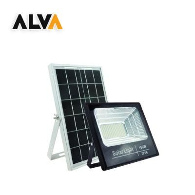 Energy Saving Lighting Fixture 100W Solar Power LED Floodlight