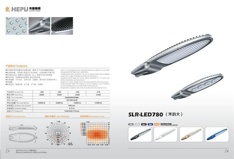 Hepu LED Street Lamp Street Light Solar DC/AC Street Light