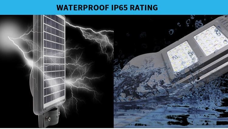 Keou Outdoor Lighting Solar Products LED Lamp Integrated Solar Light LED Light Motion Sensor LED Street Light All in One Solar Street Light